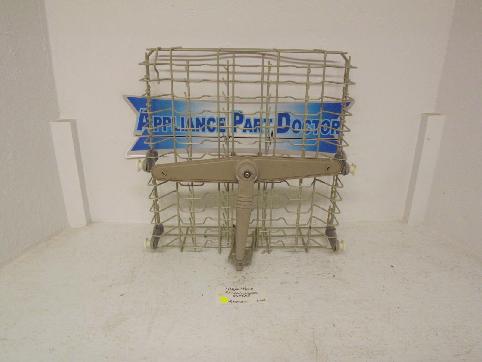 Kenmore Dishwasher WPW10350382 8539233 Upper Rack Used Kenmore Dishwasher WPW10350382 8539233 Upper Rack Used
